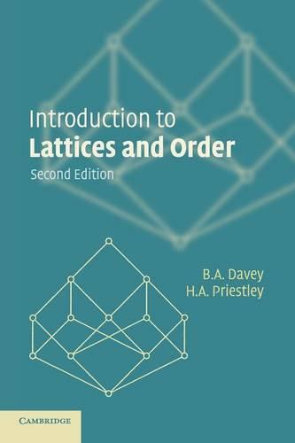 Introduction to Lattices and Order by B. A. Davey H. A. Priestley