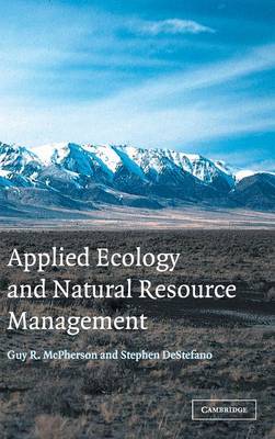 Applied Ecology and Natural Resource Management (Hardback)