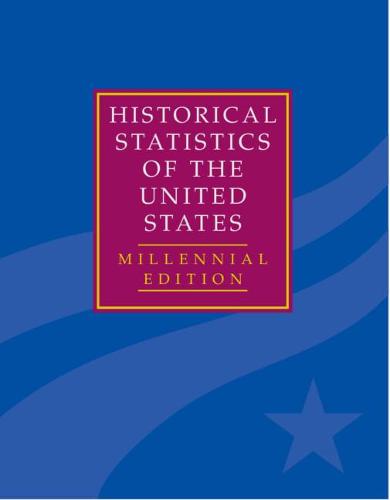 Cover The Historical Statistics of the United States 5 Volume Hardback Set: Millennial Edition