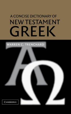 Cover A Concise Dictionary of New Testament Greek