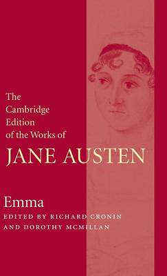 Cover The Cambridge Edition of the Works of Jane Austen 8 Volume Paperback Set: Emma - The Cambridge Edition of the Works of Jane Austen