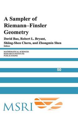 Cover Mathematical Sciences Research Institute Publications: A Sampler of Riemann-Finsler Geometry Series Number 50