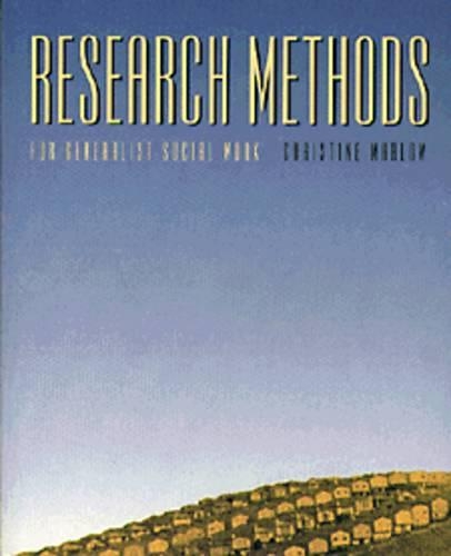 Research Methods for Generalist Social Work (Hardback)