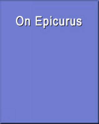 On Epicurus (Paperback)