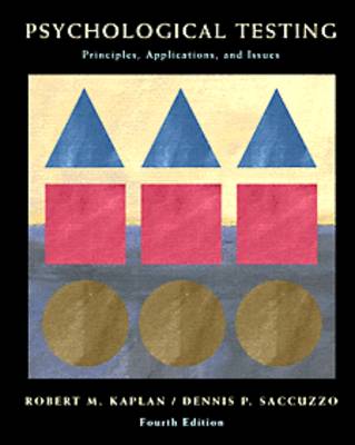 Psychological Testing: Principles, Applications and Issues (Hardback)