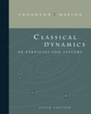 Cover Classical Dynamics of Particles and Systems