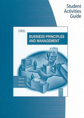 Student Activity Guide for Burrow/Kleindl's Business Principles and Management, 12th (Paperback)