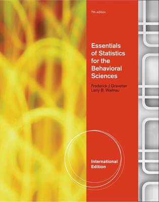 Essentials of Statistics for the Behavioral Science (Paperback)