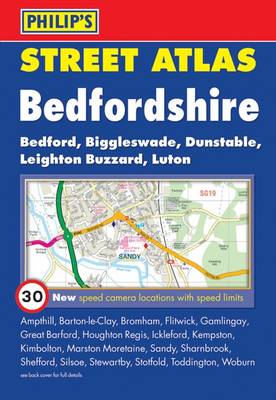 Philip's Street Atlas Bedfordshire | Waterstones