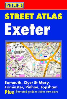 Cover Philip's Street Atlas Exeter - City Street Atlases