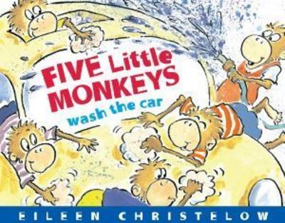 Cover Five Little Monkeys Wash the Car