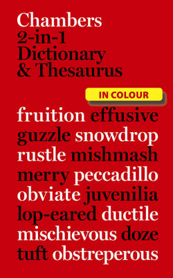 Chambers 2 in 1 Dictionary (Hardback)
