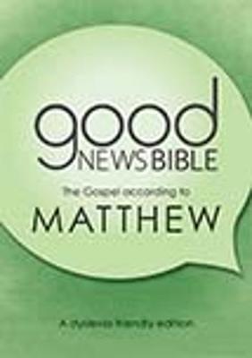 The Gospel according to Matthew 2020: A dyslexia-friendly edition (Paperback)