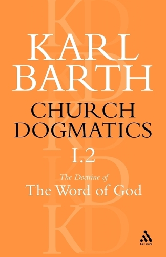 Church Dogmatics Classic Nip I.2 (Paperback)