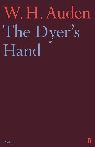 Cover of The Dyer's Hand and Other Essays