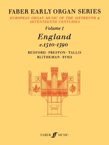 Early Organ Series 1. England 1510-1590 - Faber Early Organ Series (Sheet music)