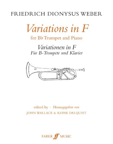 Variations in F: (Trumpet and Piano) (Paperback)