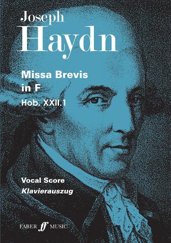 Missa Brevis in F: (Vocal Score) (Paperback)