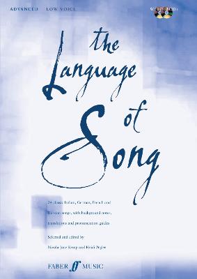 Cover The Language Of Song: Advanced  - The Language Of Song