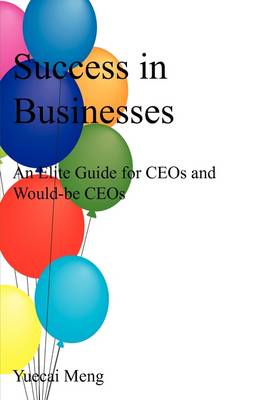 Success in Businesses: An Elite Guide for Ceos and Would-Be Ceos (Paperback)