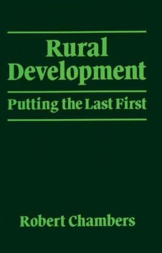 Rural Development: Putting the last first - World Development (Paperback)