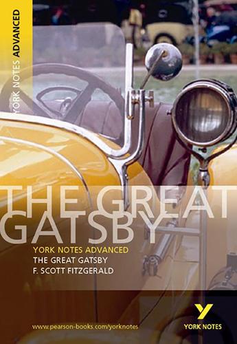 The Great Gatsby York Notes Advanced Everything You Need To Catch Up   9780582823105 