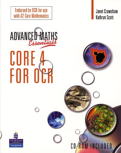 A Level Maths Essentials Core 4 for OCR Book and CD-ROM - OCR GCE Maths