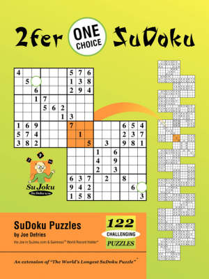 2fer 'One Choice' Sudoku (Paperback)