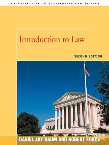 Introduction to Law: Second Edition (Paperback)