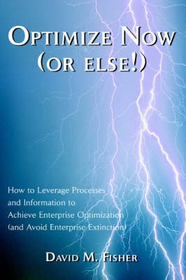 Optimize Now (or Else!): How to Leverage Processes and Information to Achieve Enterprise Optimization (and Avoid Enterprise Extinction) (Hardback)