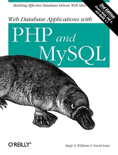 Web Database Applications with PHP and MySQL by Hugh E Williams ...