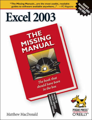 Excel 2003 the Missing Manual (Paperback)