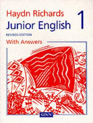 Haydn Richards : Junior English Pupil Book 1 With Answers -1997 Edition - HAYDN RICHARDS (Paperback)