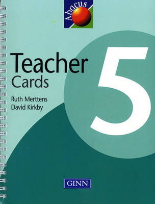 1999 Abacus Year 5 / P6: Teacher Cards - NEW ABACUS (1999)