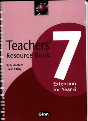 1999 Abacus Year 7 / P8: Teacher Resource Book - NEW ABACUS (1999) (Spiral bound)