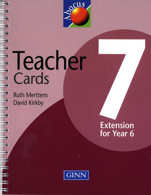 1999 Abacus Year 7 / P8: Teacher Cards - NEW ABACUS (1999)