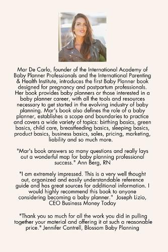 The Baby Planner Profession: What You Need to Know! The Ultimate Guide and Resource for Baby Planner Professionals (Paperback)