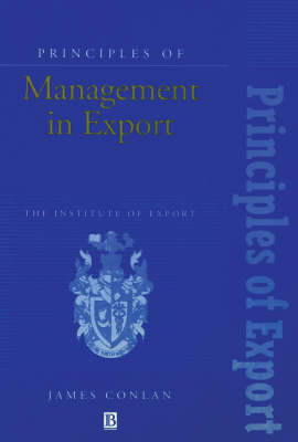 Principles of Management in Export - Institute of Export (Paperback)