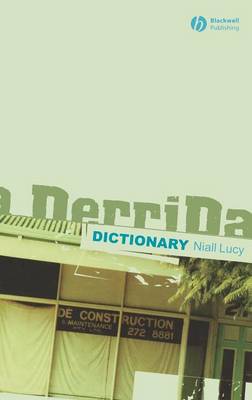 A Derrida Dictionary (Hardback)