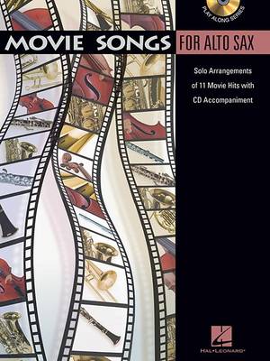 Movie Songs (Alto Saxophone) (Paperback)