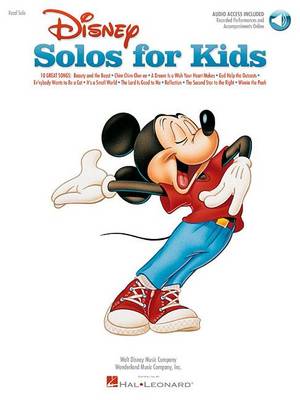 Disney Solos For Kids (Book/Online Audio) (Paperback)