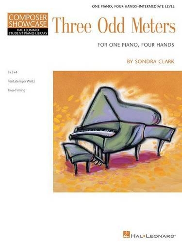 Three Odd Meters: One Piano, Four Hands - Intermediate Level - Composer Showcase (Paperback)