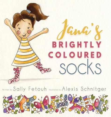 Jana's Brightly Coloured Socks (Hardback)