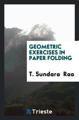 Geometric Exercises in Paper Folding (Paperback)