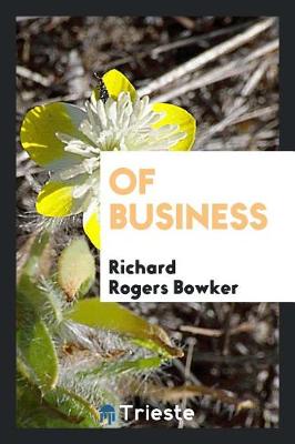 Of Business (Paperback)