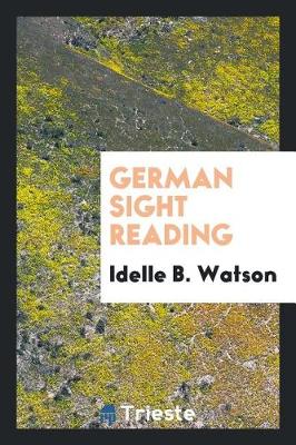 German Sight Reading (Paperback)