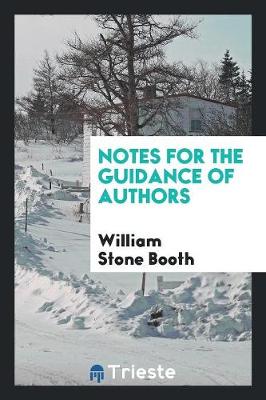 Notes for the Guidance of Authors (Paperback)