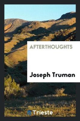 Afterthoughts (Paperback)