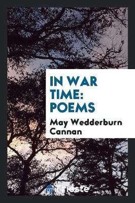 In War Time: Poems (Paperback)