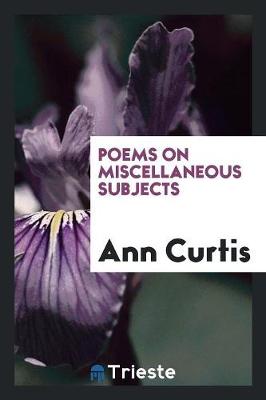 Poems on Miscellaneous Subjects (Paperback)